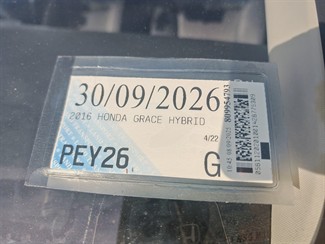 2016 Honda Grace - Thumbnail