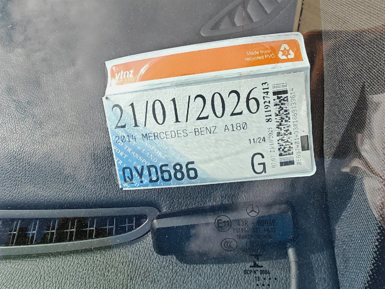 2014 Mercedes-Benz A 180