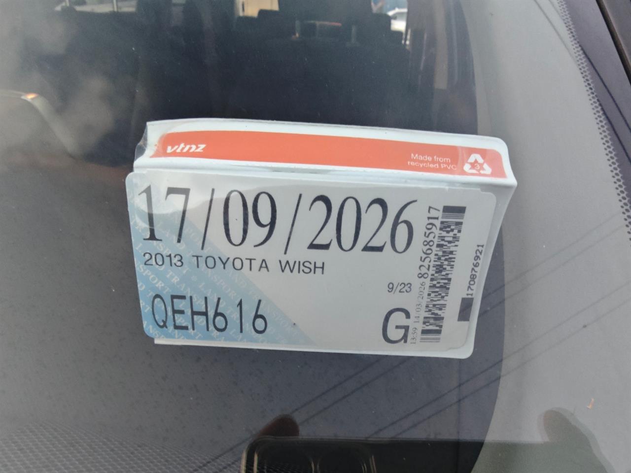 2013 Toyota Wish